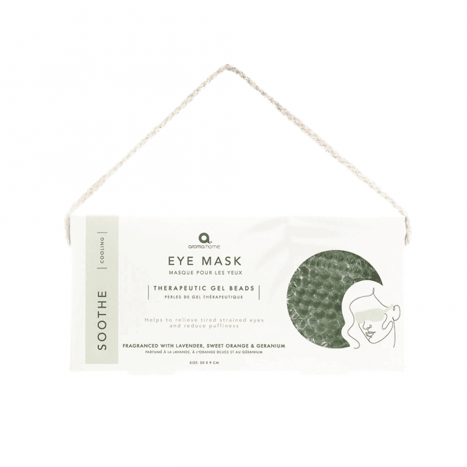 Aroma Home Green Therapeutic Gel Beads Eye Mask
