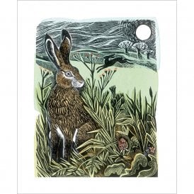 Angela Harding Hidden Hares Card