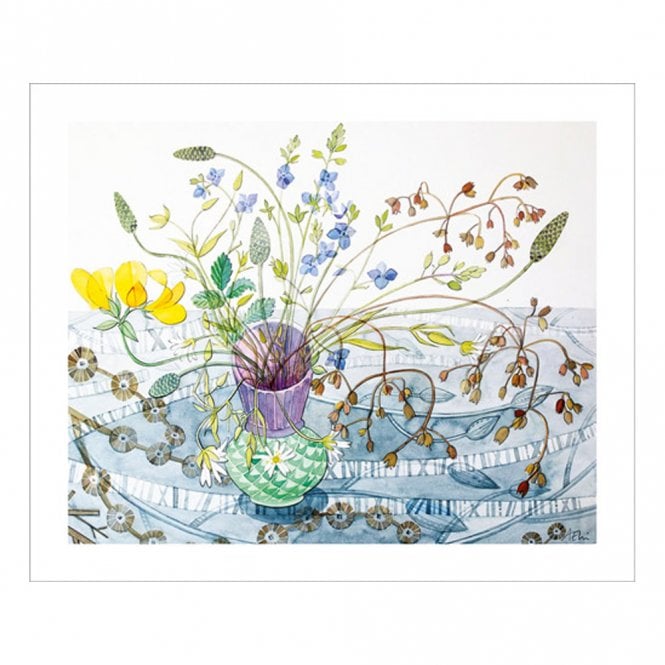 Art Angels Publishing Angie Lewin Ballindalloch Pot Card