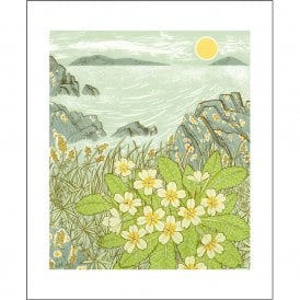 Angie Lewin Island Primrose Card
