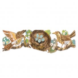 Mark Hearld Nest Concertina Card