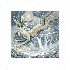 Martin Truefitt-Baker Frosty Hare Card
