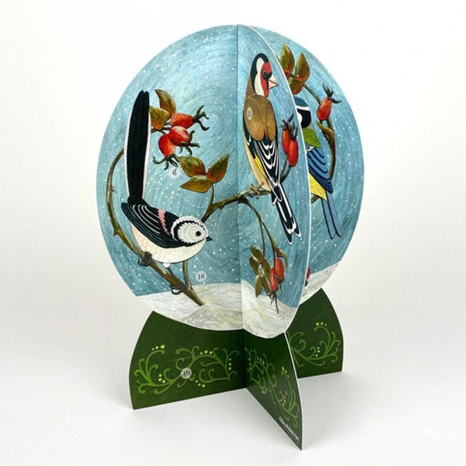 Art Angels Publishing Alice Melvin Snow Globe Advent Calendar