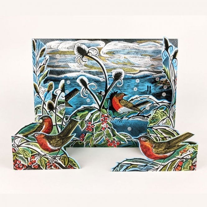 Angela Harding  Midwinter Robins Advent Calendar