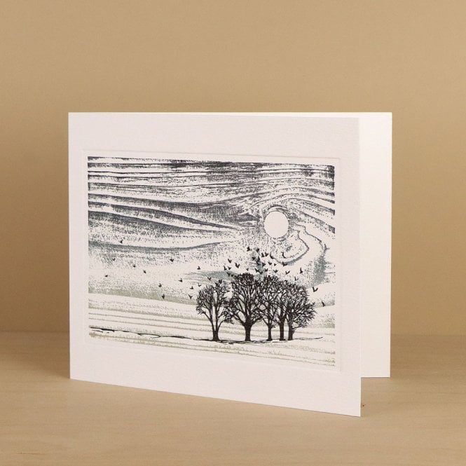 Art Angels Publishing Laura Boswell Roof Shingle Rookery Card