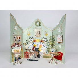 Polly Fern Festive Dutch Gable Advent Calendar