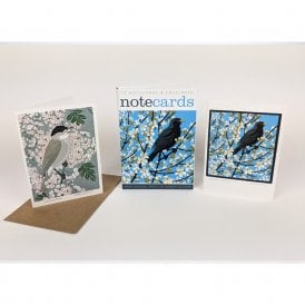 Robert Gillmor Blackthorn Blackbird / May Blackcap Notecard Pack
