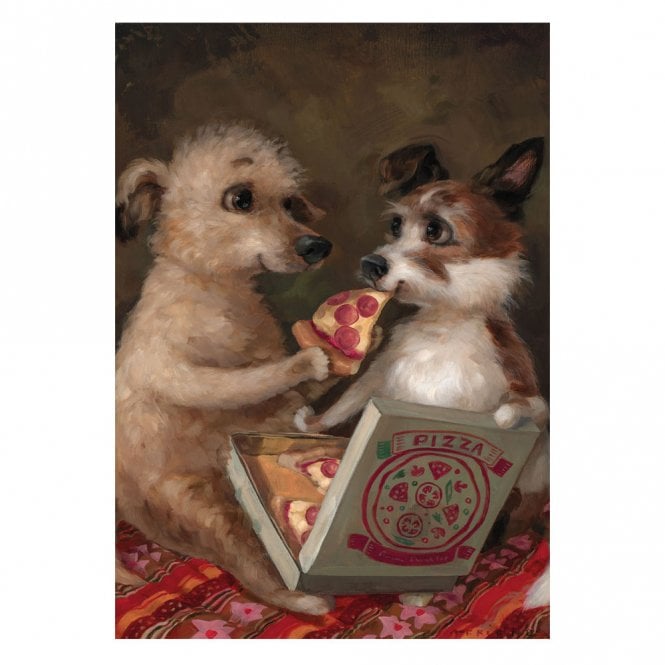 ArtPress Alison Friend Pizza Lovers Card