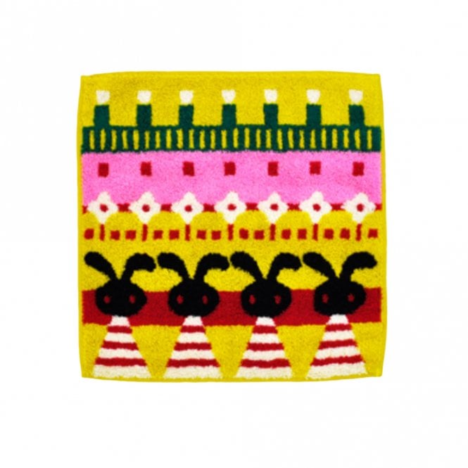 Atsuko Matano BD Bunny Yellow Face Cloth