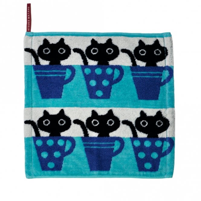 Atsuko Matano Cup MM Blue Guest Towel