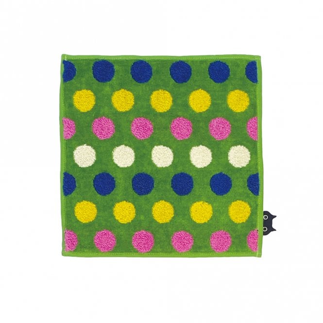 Atsuko Matano Drops Green Face Cloth