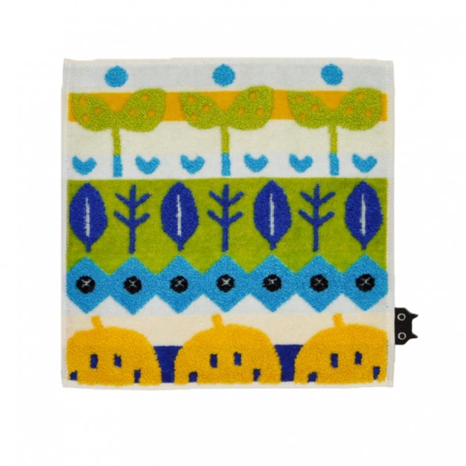 Atsuko Matano Happy Motif Ivory Face Cloth