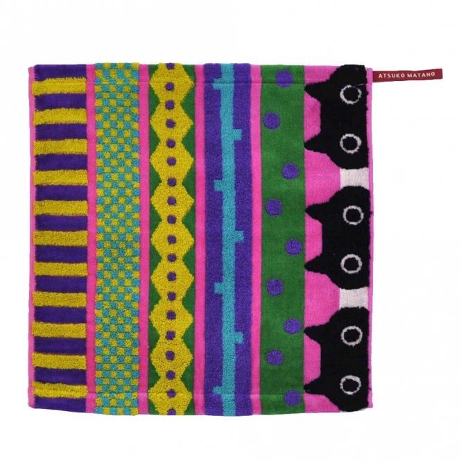 Atsuko Matano MM Ribbon Pink Guest Towel