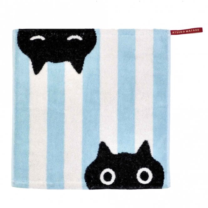 Atsuko Matano MMST Stripe Sky Blue Guest Towel