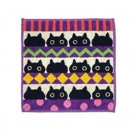Twelve Purple Face Cloth