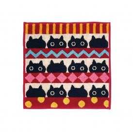 Twelve Red Face Cloth