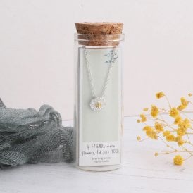 If Friends Were Flowers Daisy Necklace