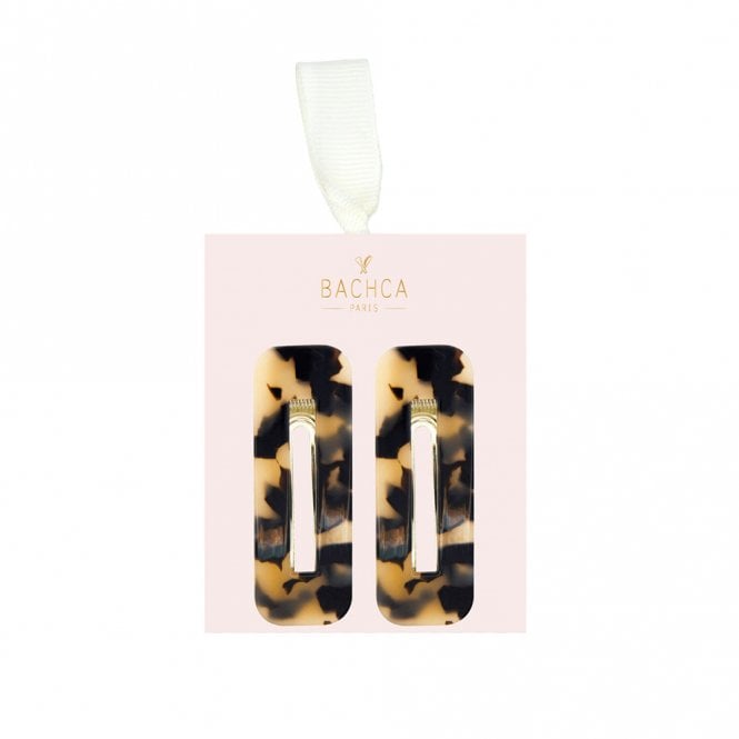 Bachca Paris Tortoiseshell Pack of 2 Hair Clips