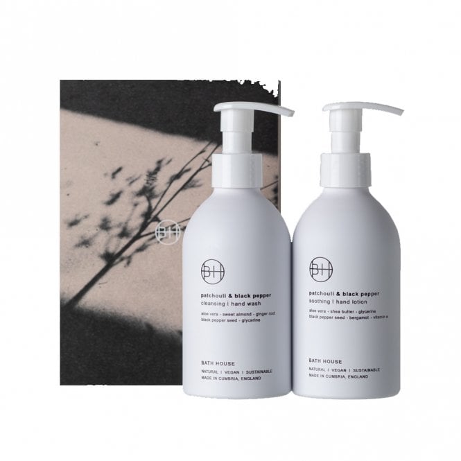 Bath House Patchouli & Black Pepper Handcare Duo Gift Set