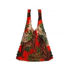 Leopard & Palm Eco Stretchy Tote Bag