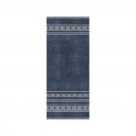 Africa Indigo Vinyl Runner