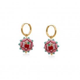 Apple Charm Petite Earrings