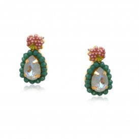 Fairy Kingdom Teardrop Petite Gold Earrings - Assorted