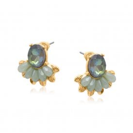 Matcha Green Fairy Kingdom Petal Petite Earrings