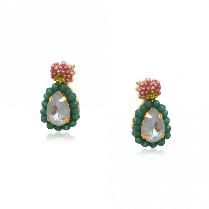 Big Metal London Matcha Green Fairy Kingdom Petite Earrings