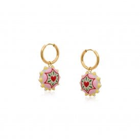 Strawberry Vivid Charm Petite Earrings