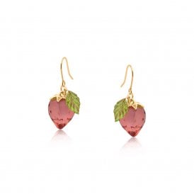 Yagoda Strawberry Drop Earrings