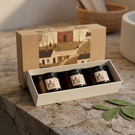 New England Orange & Bay Candle Jar Gift Set