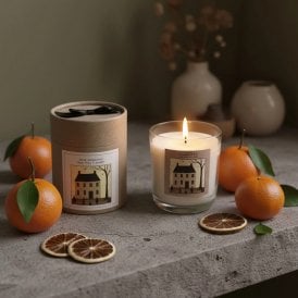 New England Orange & Bay Scented Candle