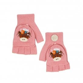 Bonnie Highland Cow Mittens