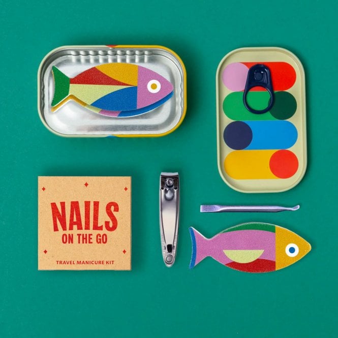 Block Design Nails On The Go Tin