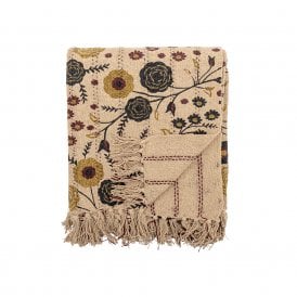 Eydis Nature Recycled Cotton Throw