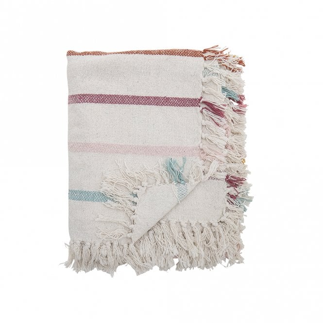 Bloomingville Frey Nature Recycled Cotton Throw