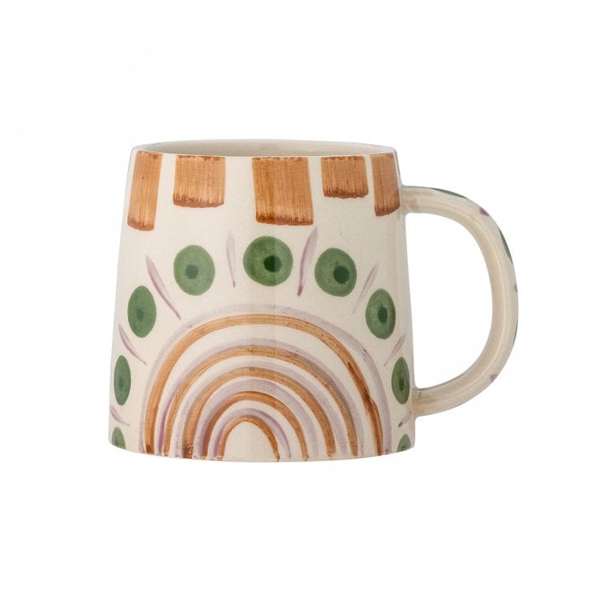 Bloomingville Shama Green Stoneware Mug - Large