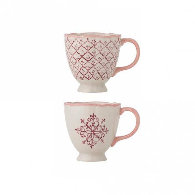 Bloomingville Wonderland Rose Stoneware Mug - Assorted
