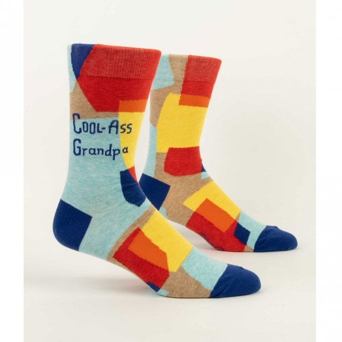 Blue Q Men's Cool-Ass Grandpa Socks