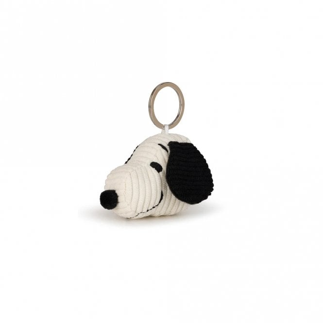 Bon Ton Toys Snoopy Head Corduroy Keyring