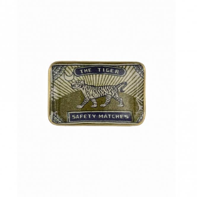 Boncoeurs Safety Matches Enamelled Aluminium Mini Tray