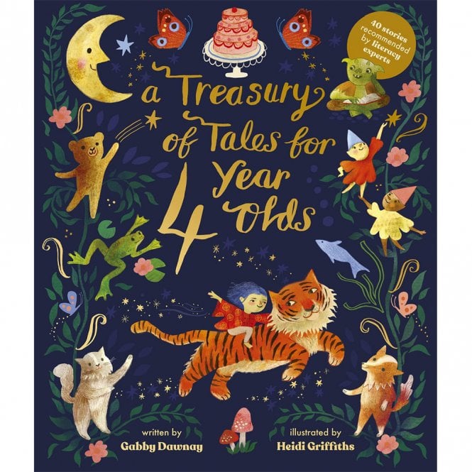 Books A Treasury of Tales for 4 Year Olds