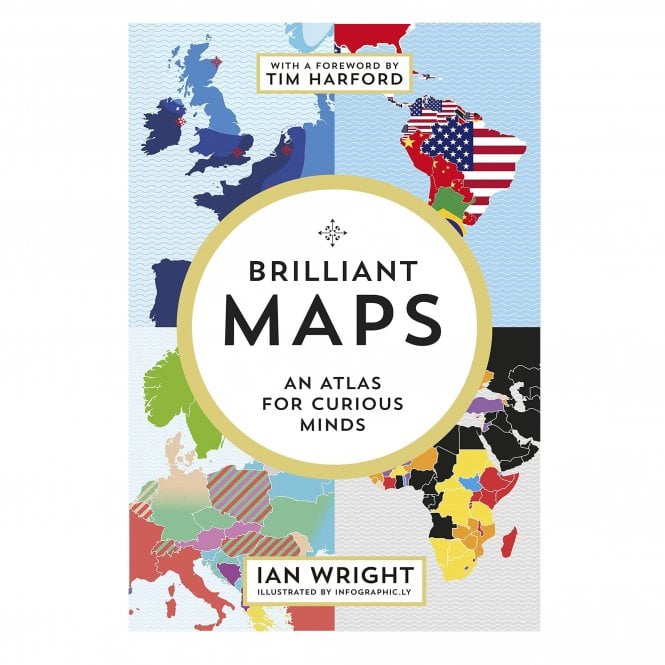 Books Brilliant Maps: An Atlas For Curious Minds