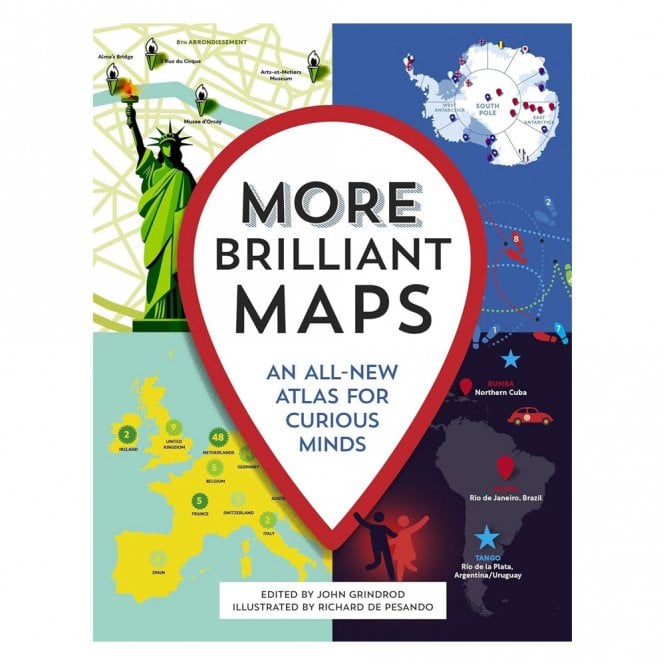 Books More Brilliant Maps: An All New Atlas For Curious Minds