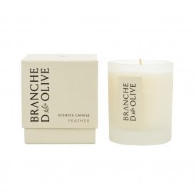 Feather Scented Boxed Soya Candle