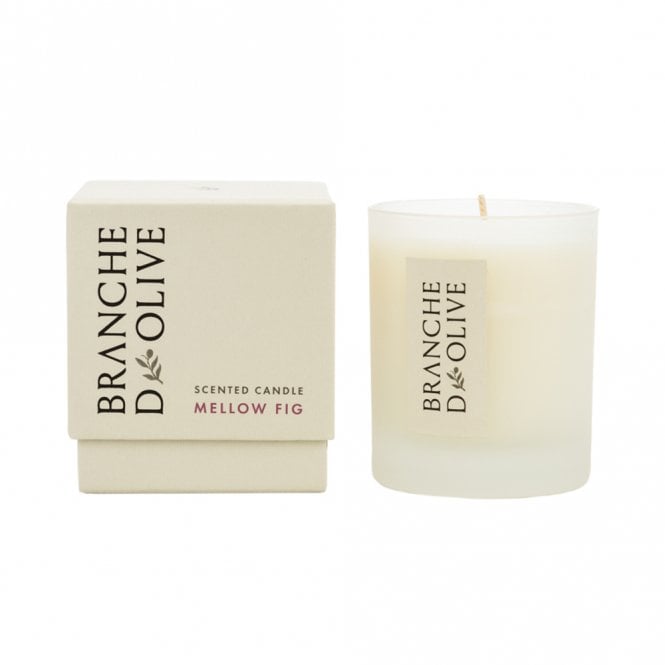 Branche d'Olive Mellow Fig Scented Boxed Soya Candle
