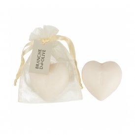 Muguet Bagged Heart Soap