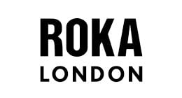 ROKA London Bantry B Teal Medium Recycled Nylon Rucksack