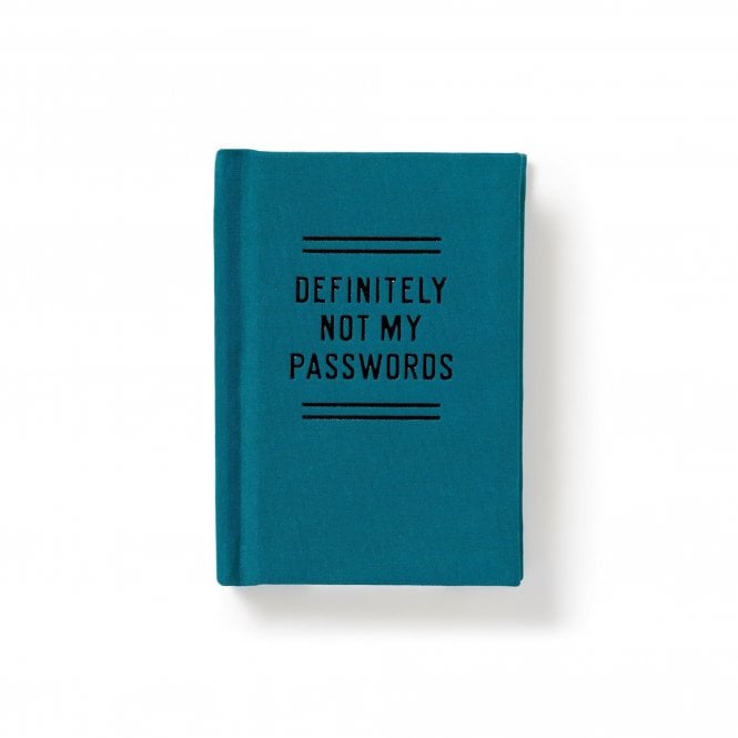 Brass Monkey Definitely Not My Passwords: Tiny Password Diary
